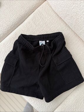 TNA sweat fleece cargo shorts